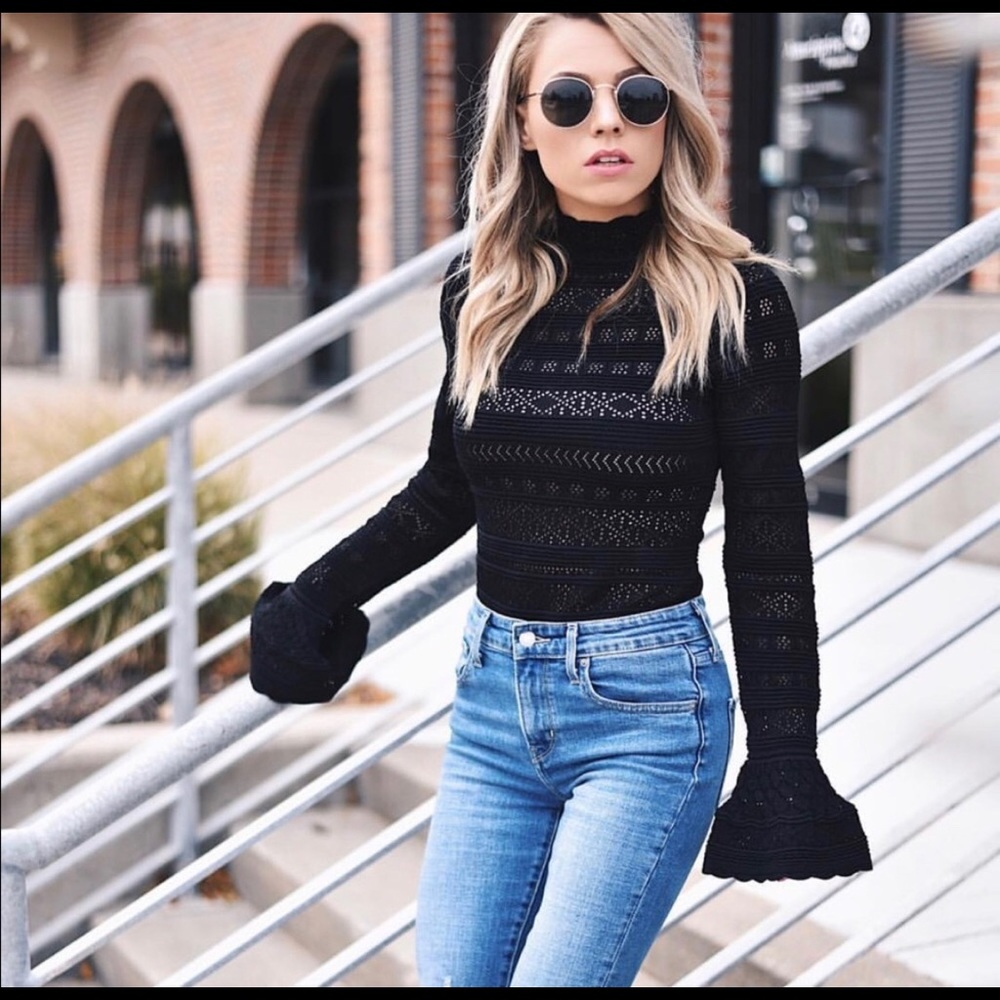 Bell Sleeve Bodysuit